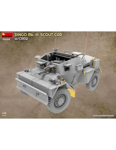 Dingo Mk. III Scout Car w/ Crew, 1/35 - MiniArt 53088