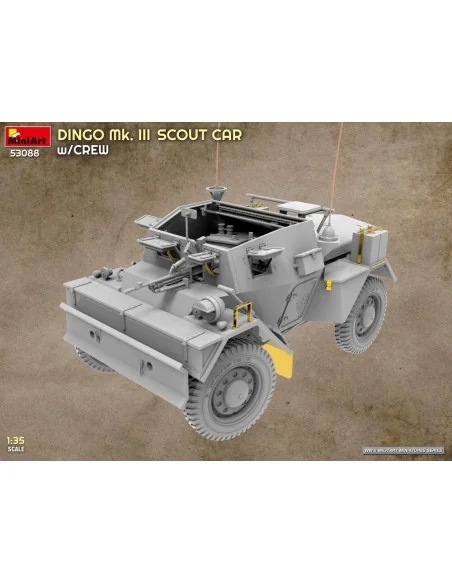 Dingo Mk. III Scout Car w/ Crew, 1/35 - MiniArt 53088
