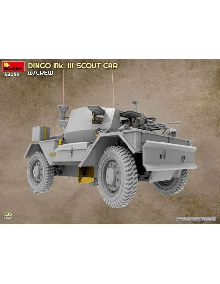 Dingo Mk. III Scout Car w/ Crew, 1/35 - MiniArt 53088