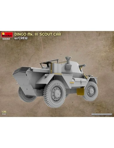 [NO_DESC] Dingo Mk. III Scout Car w/ Crew, 1/35 - MiniArt 53088