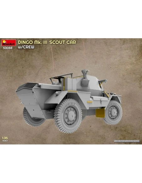 Dingo Mk. III Scout Car w/ Crew, 1/35 - MiniArt 53088