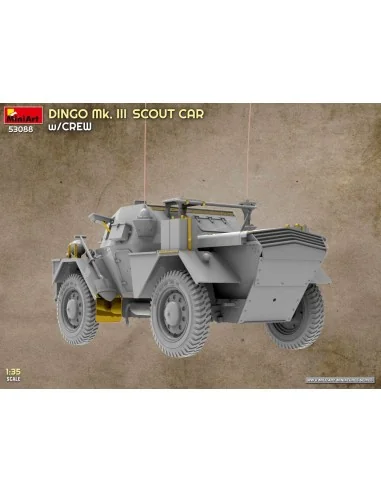 [NO_DESC] Dingo Mk. III Scout Car w/ Crew, 1/35 - MiniArt 53088