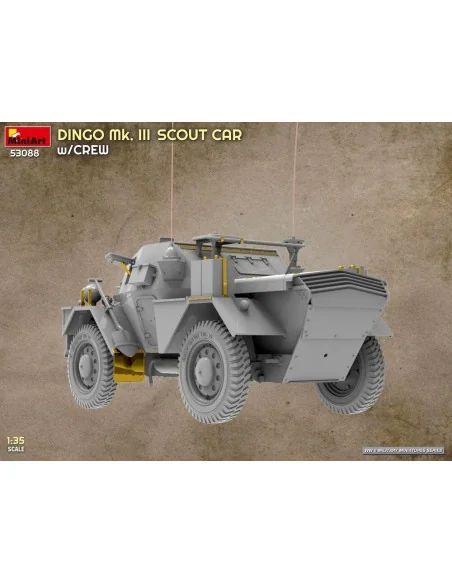 [NO_DESC] Dingo Mk. III Scout Car w/ Crew, 1/35 - MiniArt 53088