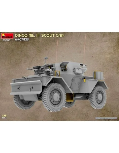 Dingo Mk. III Scout Car w/ Crew, 1/35 - MiniArt 53088