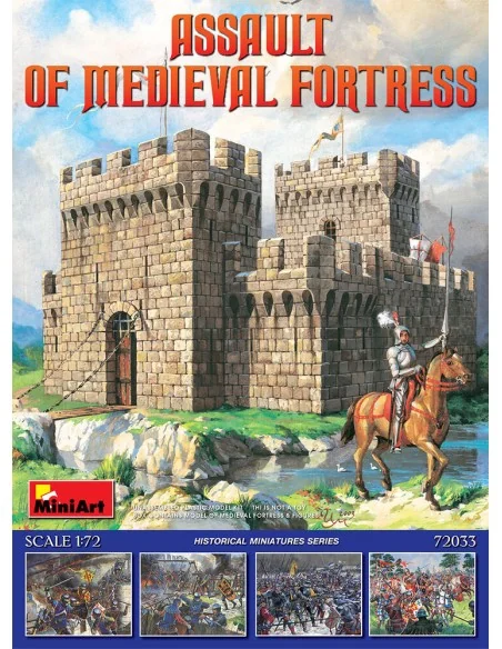 [NO_DESC] Assault of Medieval Fortress, 1/72 - MiniArt 72033