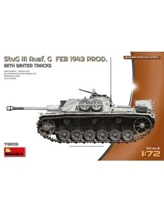 StuG III Ausf. G Feb 1943 Prod w/Winter Tracks, 1/72 - MiniArt 72103