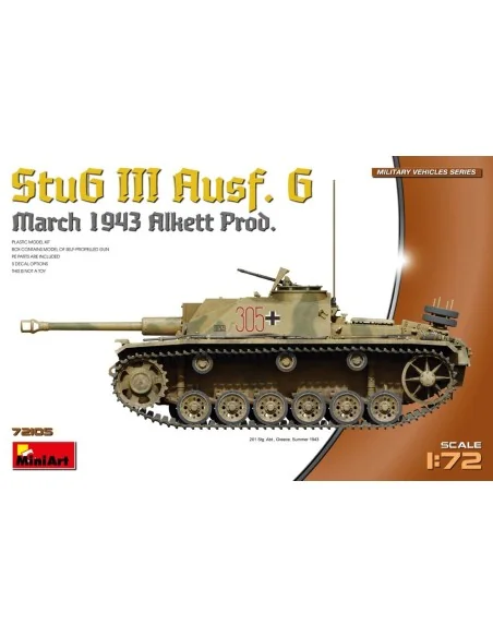 StuG III Ausf. G March 1943 Prod., 1/72 - MiniArt 72105