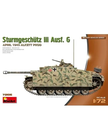 StuG III Ausf. G April 1943 Prod., 1/72 - MiniArt 72106
