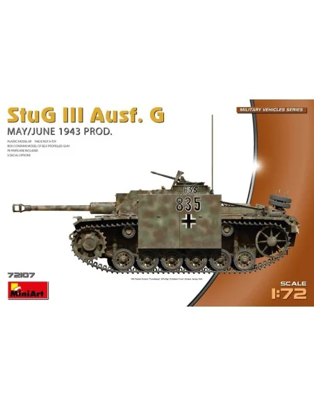 StuG III Ausf. G May/June 1943 Prod., 1/72 - MiniArt 72107