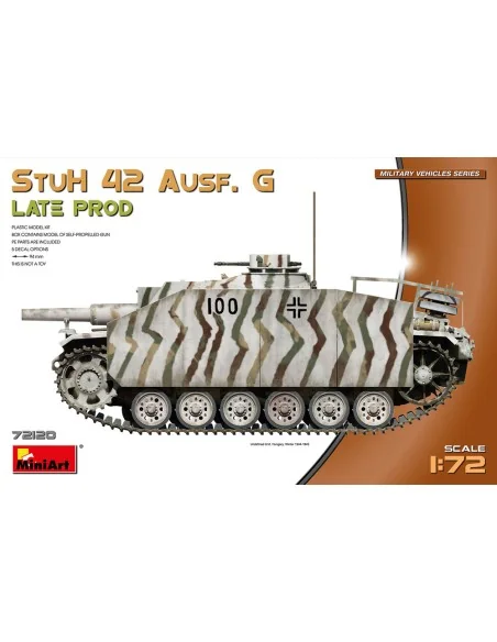 StuH 42 Ausf. G Late Prod, 1/72 - MiniArt 72120
