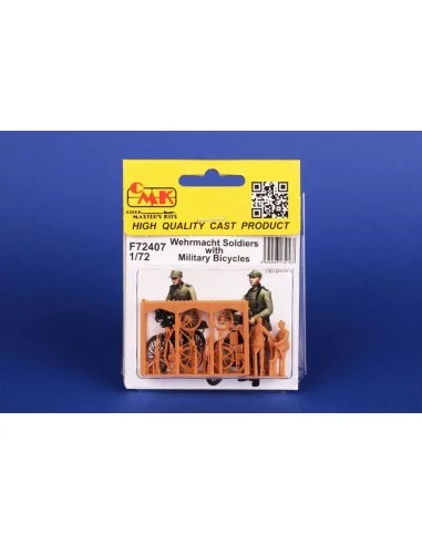 Wehrmacht Soldiers with Military Bicycles, 1/72 - CMK 129-F72407