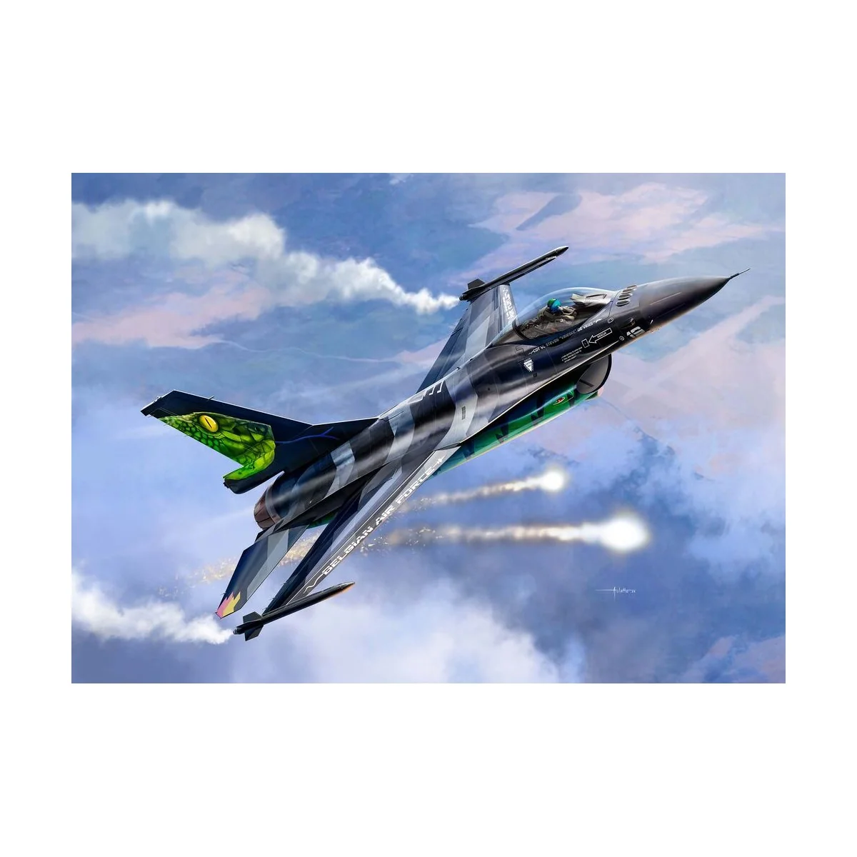 F-16A BELGIUM DREAM VIPER, 1/48 - KINETIC K48154