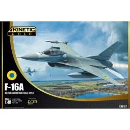 F-16A Ukraine AF (with PIDS), 1/48 - KINETIC K48157