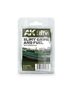 SLIMY GRIME AND FUEL SET - AK Interactive AK063