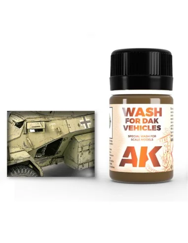 WASH FOR AFRIKA KORPS VEHICLES - AK Interactive AK066