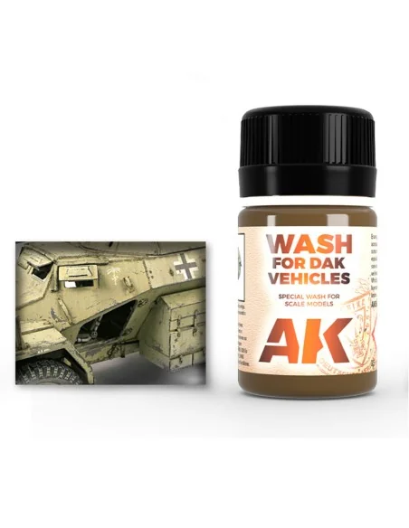 [NO_DESC] WASH FOR AFRIKA KORPS VEHICLES - AK Interactive AK066