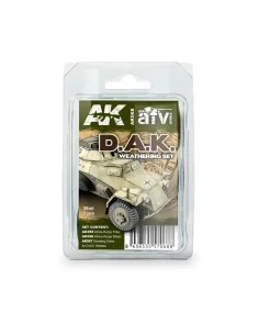 [NO_DESC] AFRIKA KORPS WEATHERING SET - AK Interactive AK068