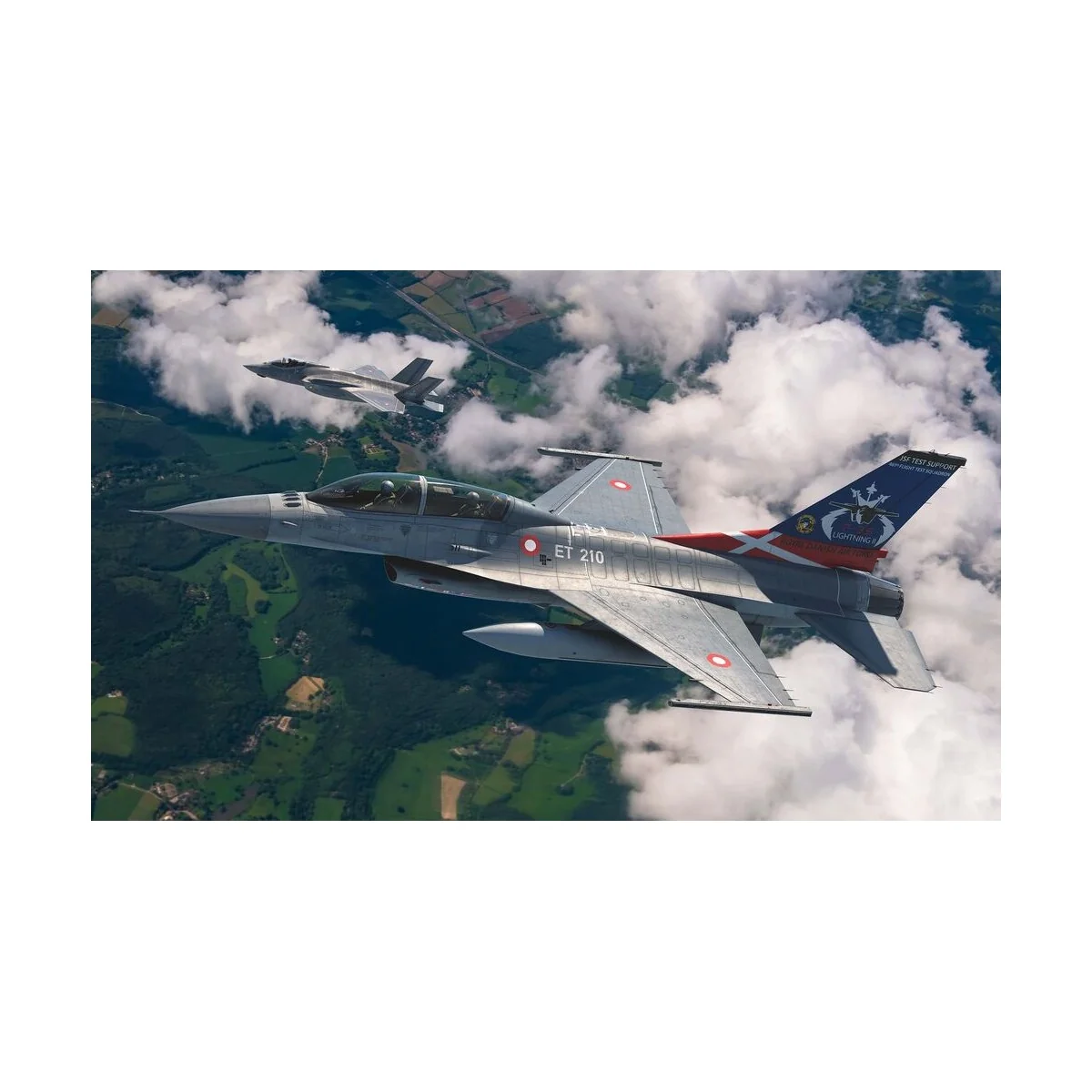 F-16B DENMARK - KINETIC K48159