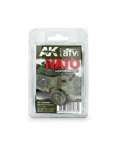 [NO_DESC] NATO WEATHERING SET - AK Interactive AK073