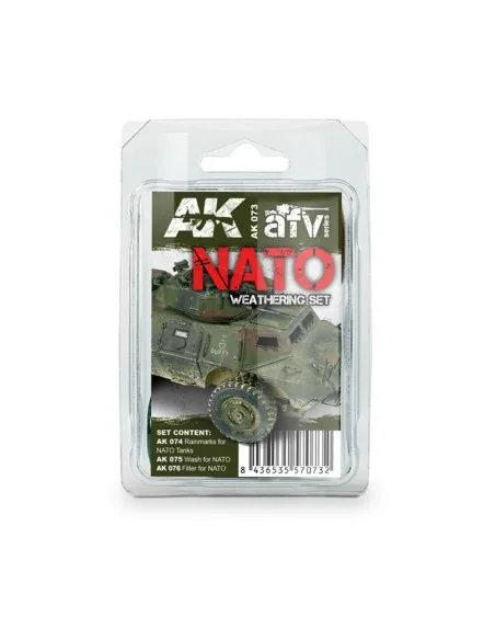 NATO WEATHERING SET - AK Interactive AK073
