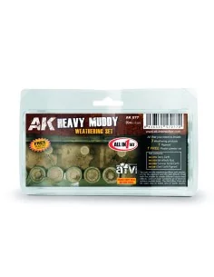 HEAVY MUDDY SET - AK Interactive AK077