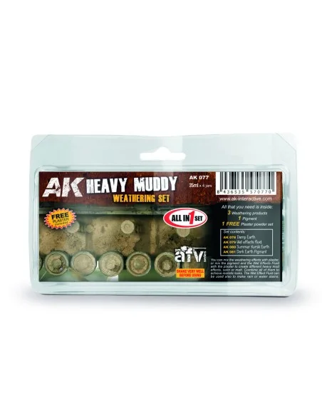 HEAVY MUDDY SET - AK Interactive AK077