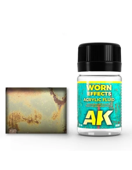 CHIPPING EFFECTS ACRYLIC FLUID - AK Interactive AK088
