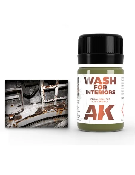 WASH FOR INTERIORS - AK Interactive AK093