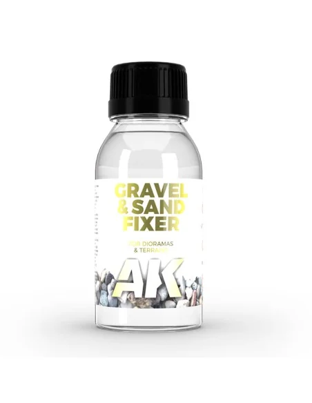 GRAVEL & SAND FIXER - AK Interactive AK118
