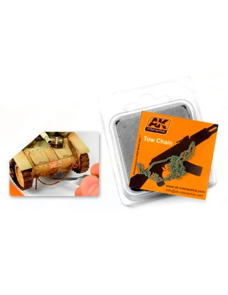 RUSTY TOW CHAIN SMALL - AK Interactive AK229
