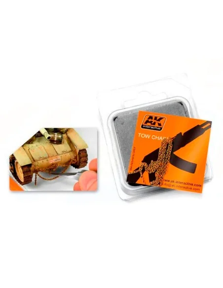 RUSTY TOW CHAIN BIG - AK Interactive AK231