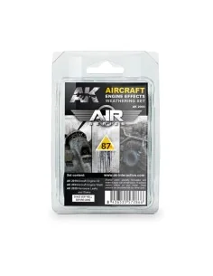 AIRCRAFT ENGINE WEATHERING SET - AK Interactive AK2000