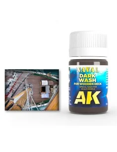 DARK WASH FOR WOOD DECKS - AK Interactive AK301