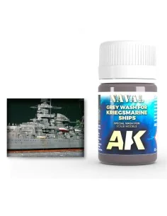 [NO_DESC] GREY WASH FOR KRIEGSMARINE SHIPS - AK Interactive AK303