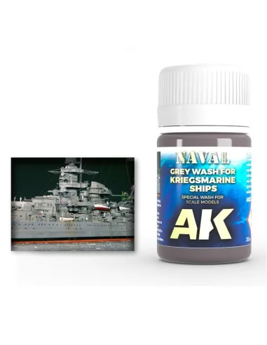 GREY WASH FOR KRIEGSMARINE SHIPS - AK Interactive AK303