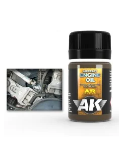 AIRCRAFT ENGINE OIL - AK Interactive AK2019
