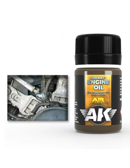 AIRCRAFT ENGINE OIL - AK Interactive AK2019