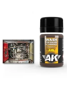 WASH FOR AIRCRAFT ENGINE - AK Interactive AK2033