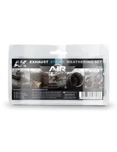 [NO_DESC] EXAUSTS & STAINS WEATHERING SET - AK Interactive AK2037