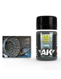 WASH FOR EXHAUST - AK Interactive AK2040
