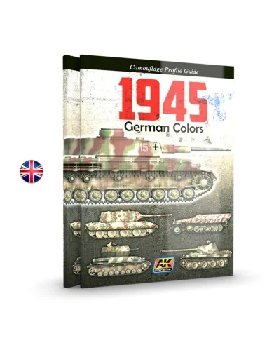 1945 GERMAN COLORS PROFILE GUIDE English - AK Interactive AK403