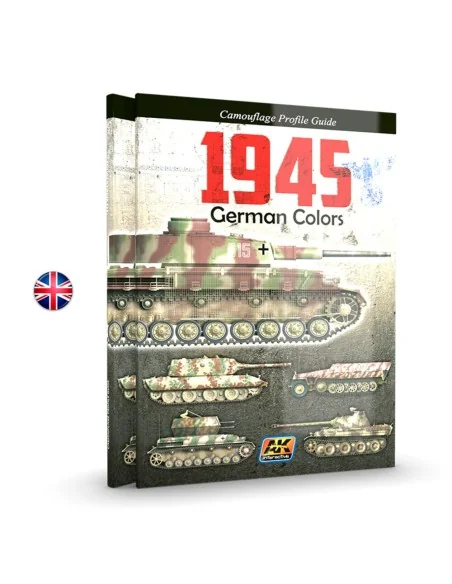 1945 GERMAN COLORS PROFILE GUIDE English - AK Interactive AK403