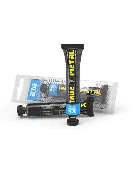 TRUE METAL METALIC BLUE - AK Interactive AK451