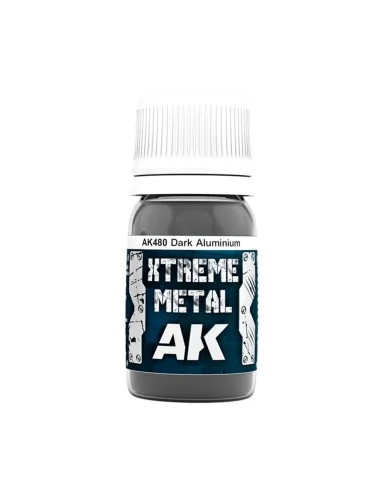 XTREME METAL DARK ALUMINIUM - AK Interactive AK480