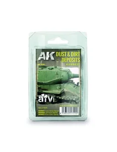 DUST AND DIRT DEPOSITS WEATHERING SET - AK Interactive AK4060