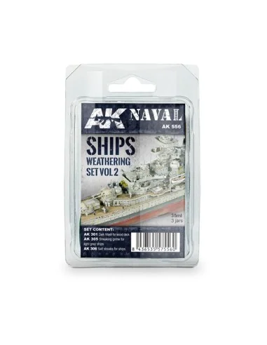 SHIPS VOL.2 WEATHERING SET - AK Interactive AK556