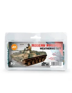 MODERN RUSSIAN WEATHERING SET - AK Interactive AK4160