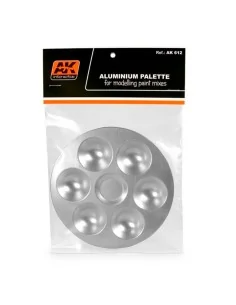 ALUMINUM PALLET 6 WELLS - AK Interactive AK612