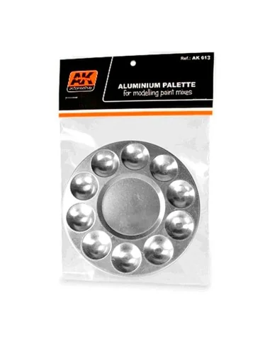ALUMINUM PALLET 10 WELLS - AK Interactive AK613