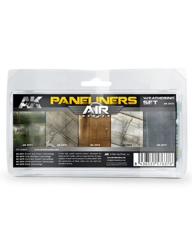 PANELINERS WEATHERING SET - AK Interactive AK2070